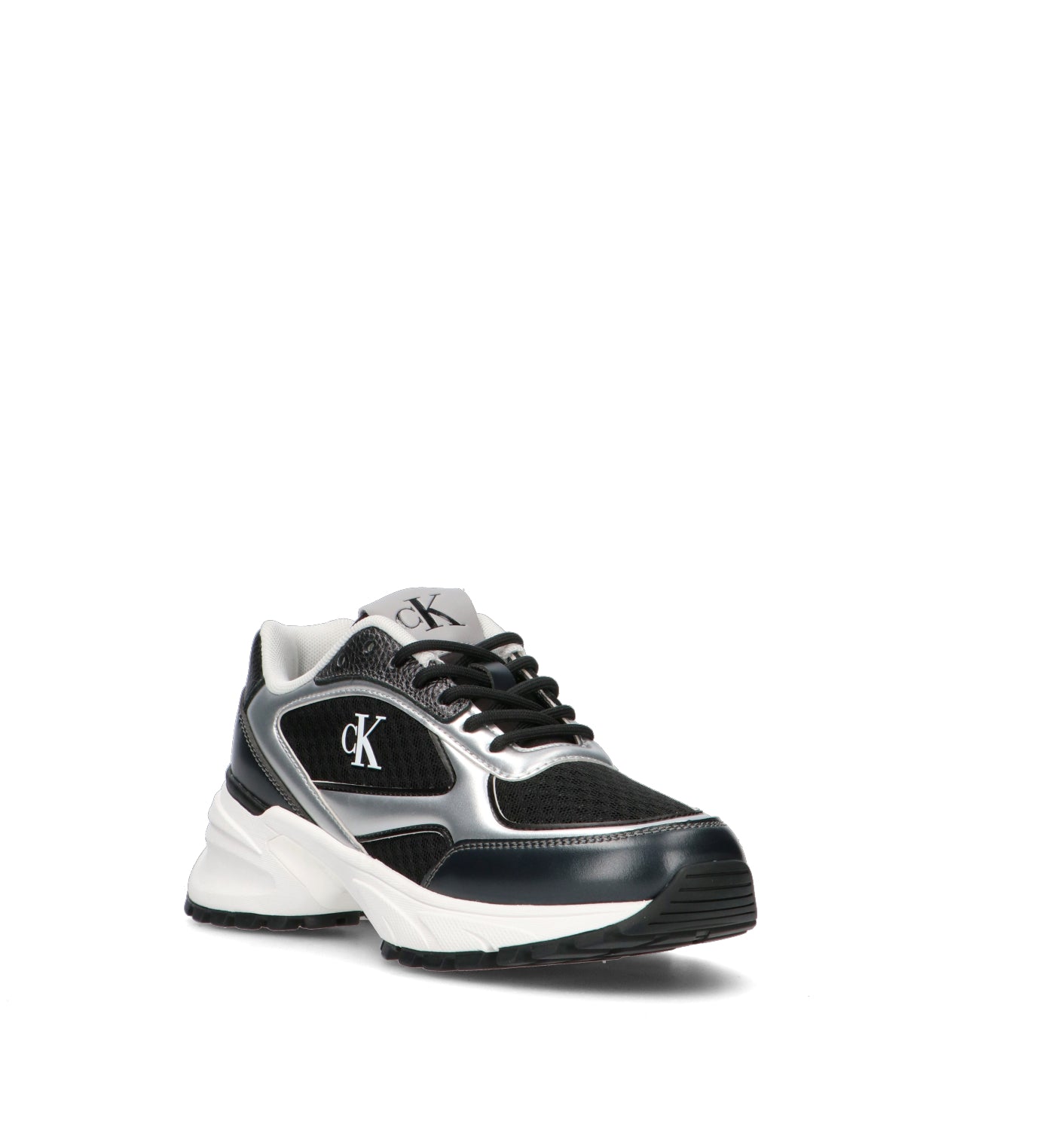 CALVIN KLEIN JEANS Sneaker donna bianca/nera