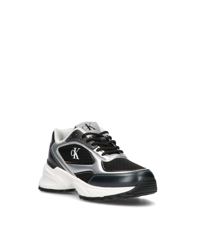 CALVIN KLEIN JEANS Sneaker donna bianca/nera