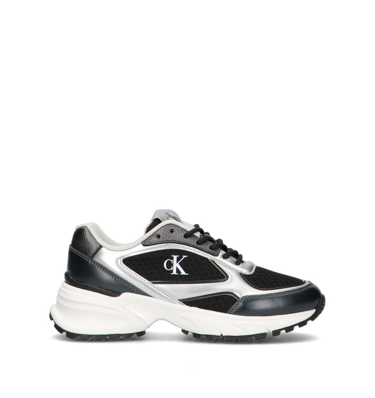 CALVIN KLEIN JEANS Sneaker donna bianca/nera