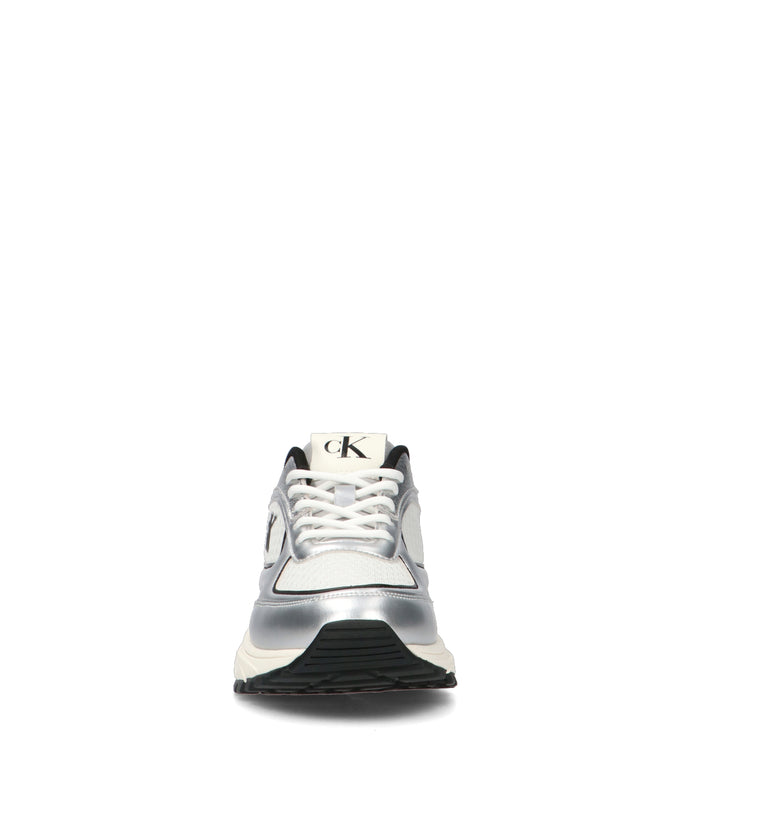 CALVIN KLEIN JEANS Sneaker donna argento