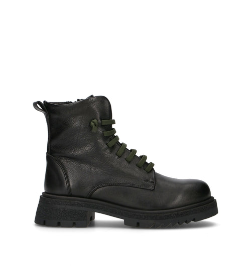 BUENO Anfibio donna nero in pelle