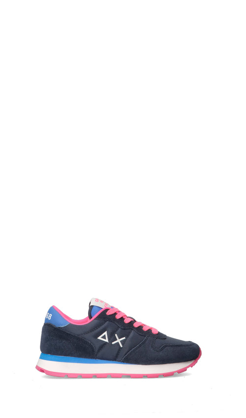 SUN68 ALLY SOLID Sneaker donna blu/rosa