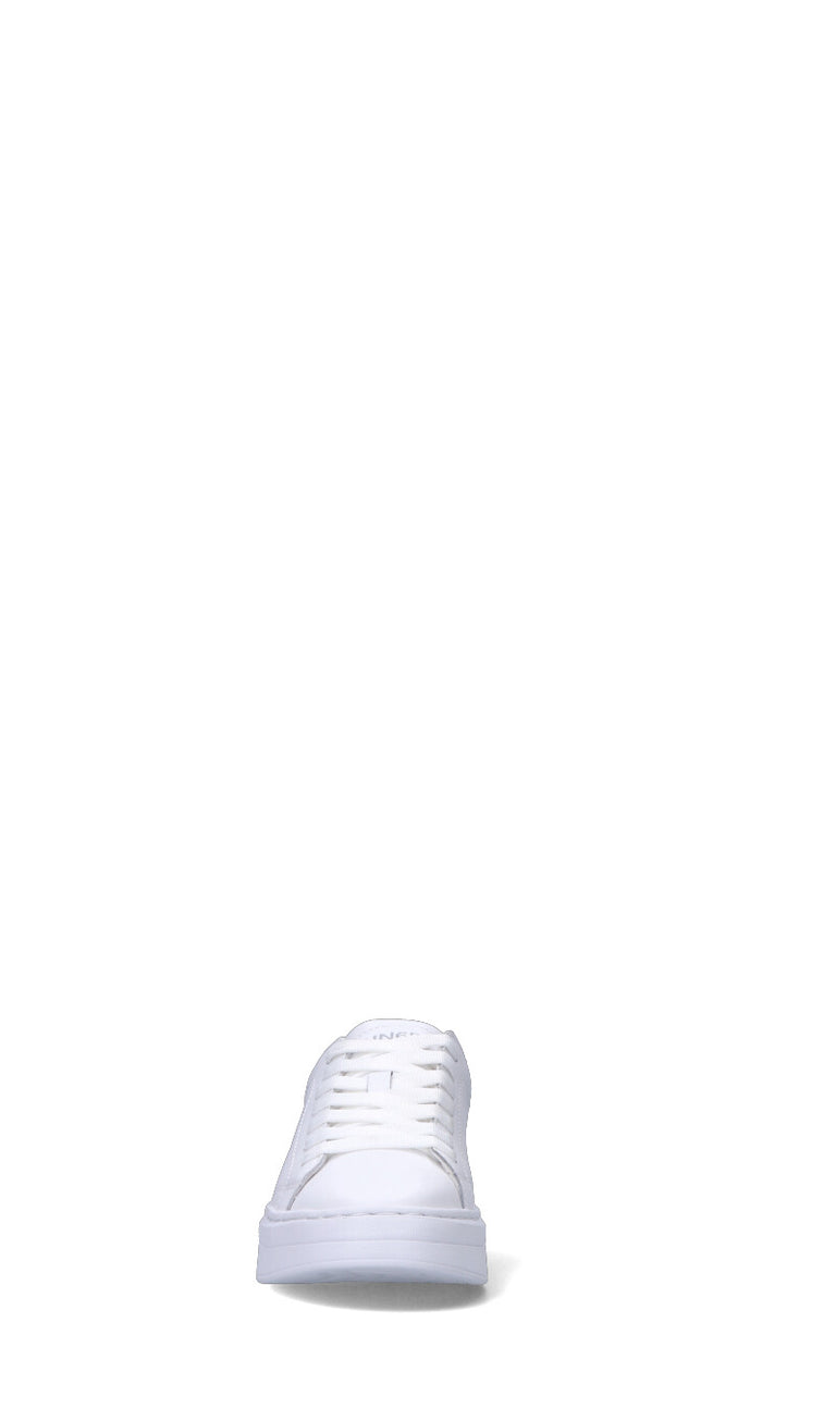 SUN 68 Sneaker donna bianca/argento in pelle