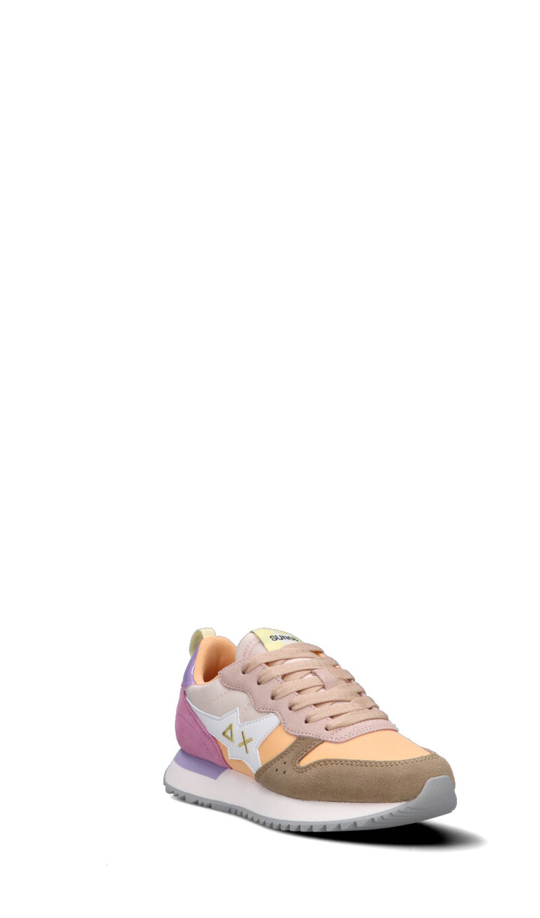 SUN68 Sneaker donna multicolor in suede