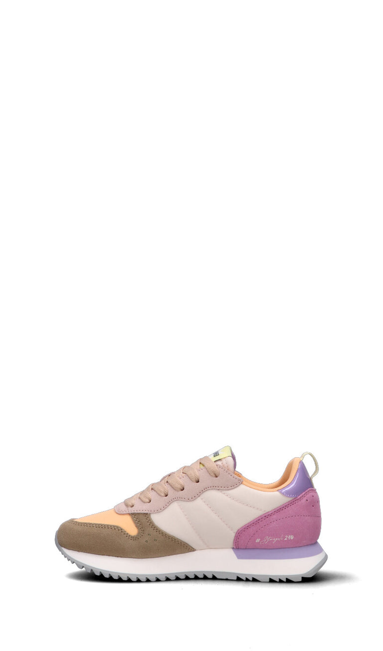 SUN68 Sneaker donna multicolor in suede