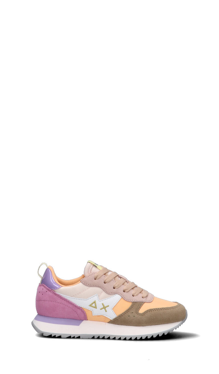 SUN68 Sneaker donna multicolor in suede