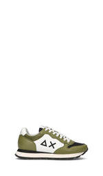 SUN68 Sneaker uomo militare/bianca