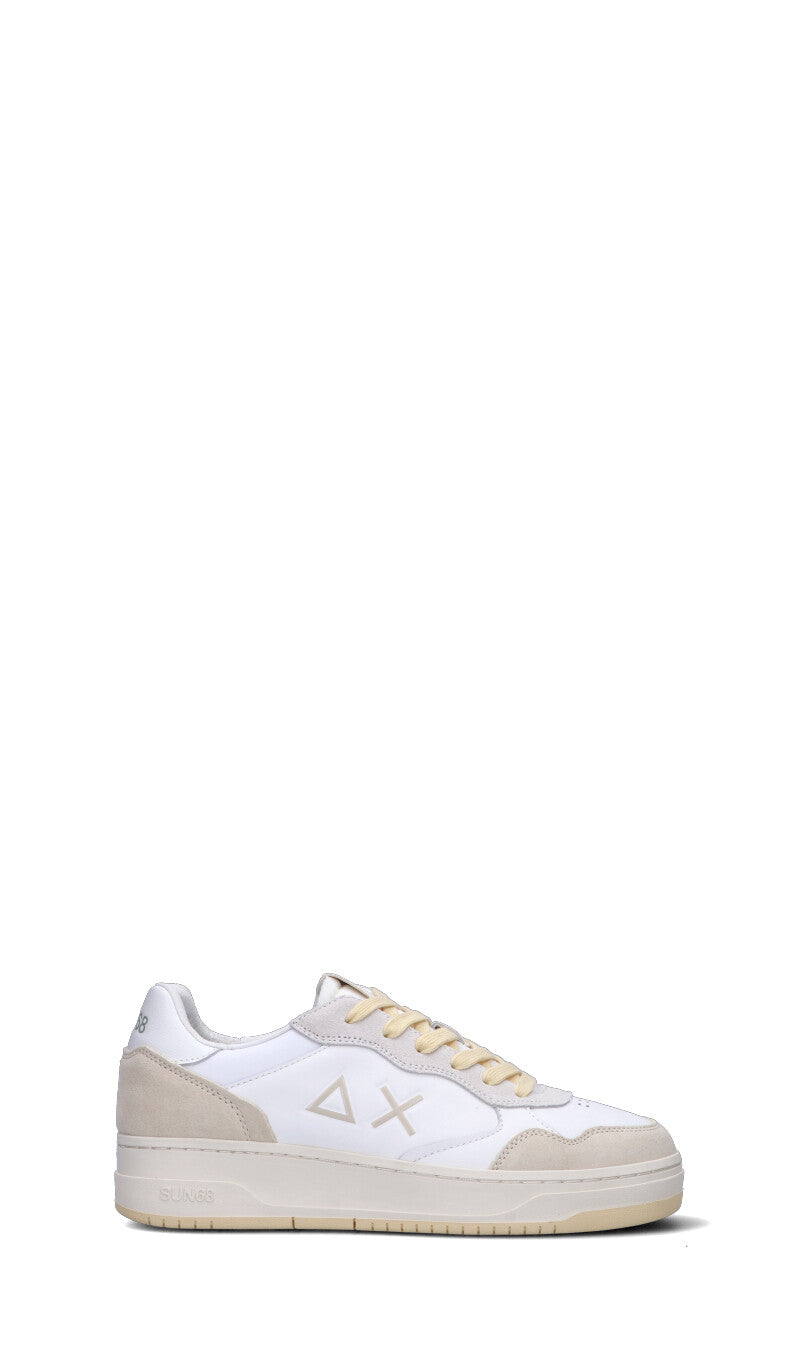 SUN68 Sneaker uomo bianca/beige