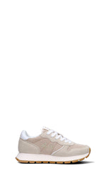 SUN68 Sneaker donna beige in suede