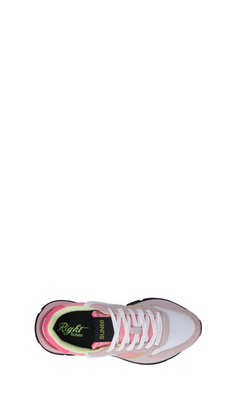SUN68 Sneaker donna rosa in suede