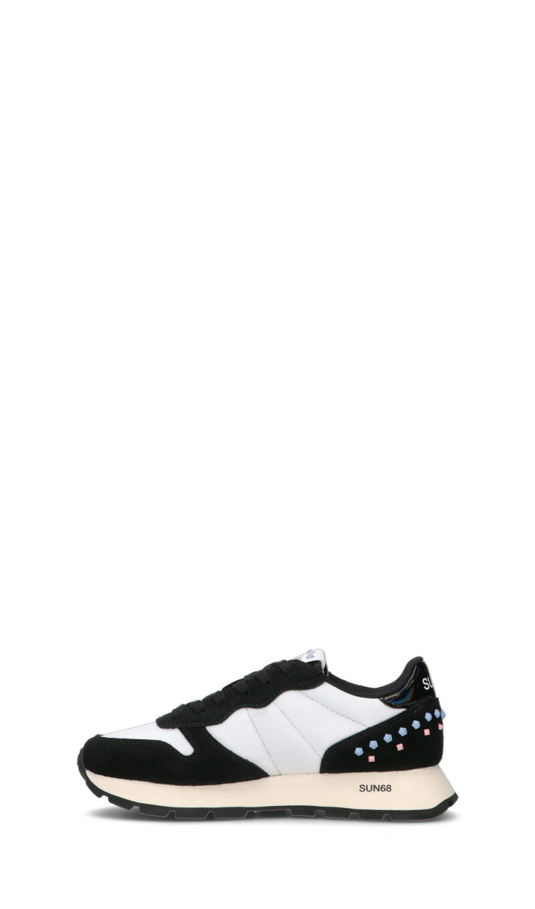 SUN68 Sneaker donna bianca/nera