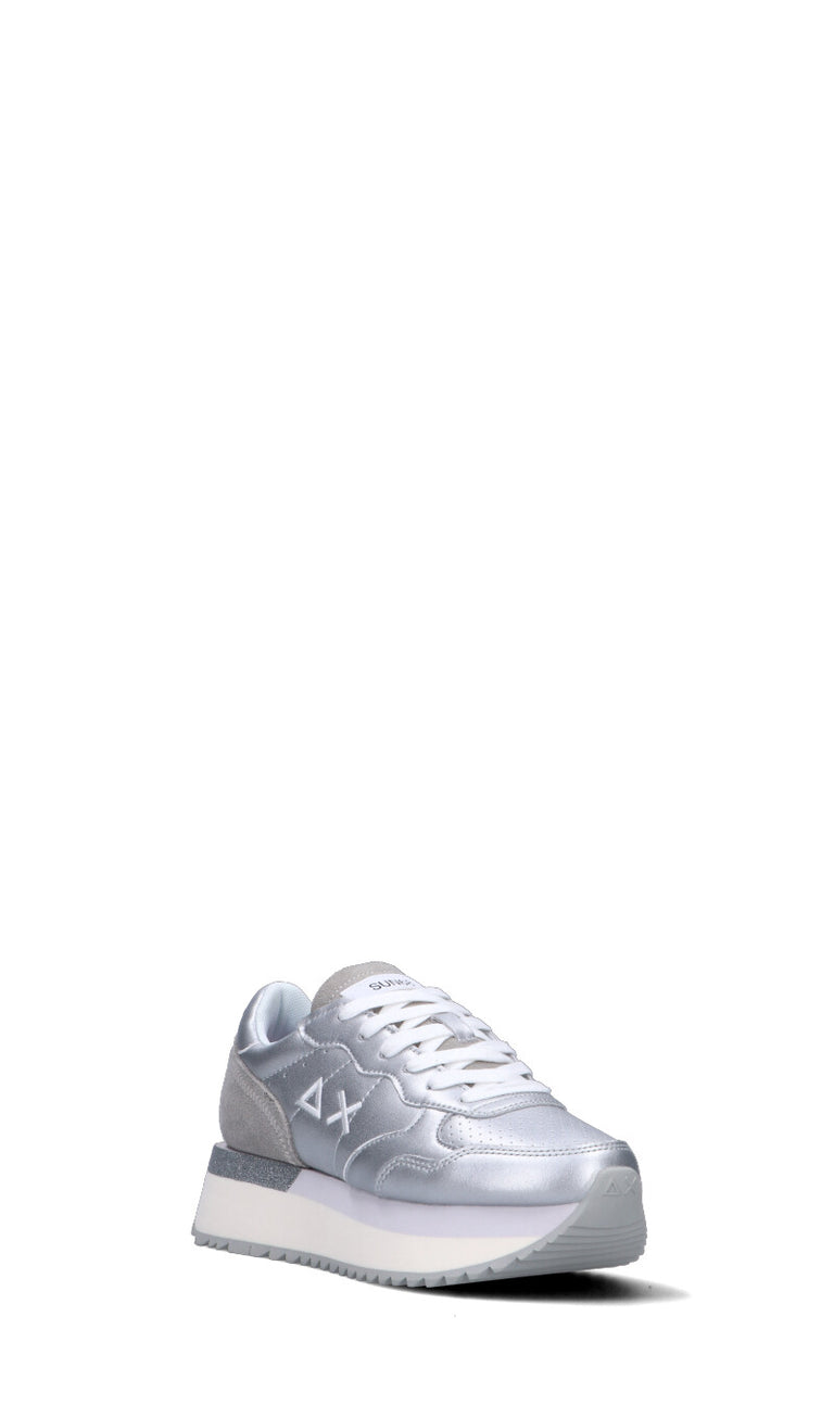 SUN68 Sneaker donna argento