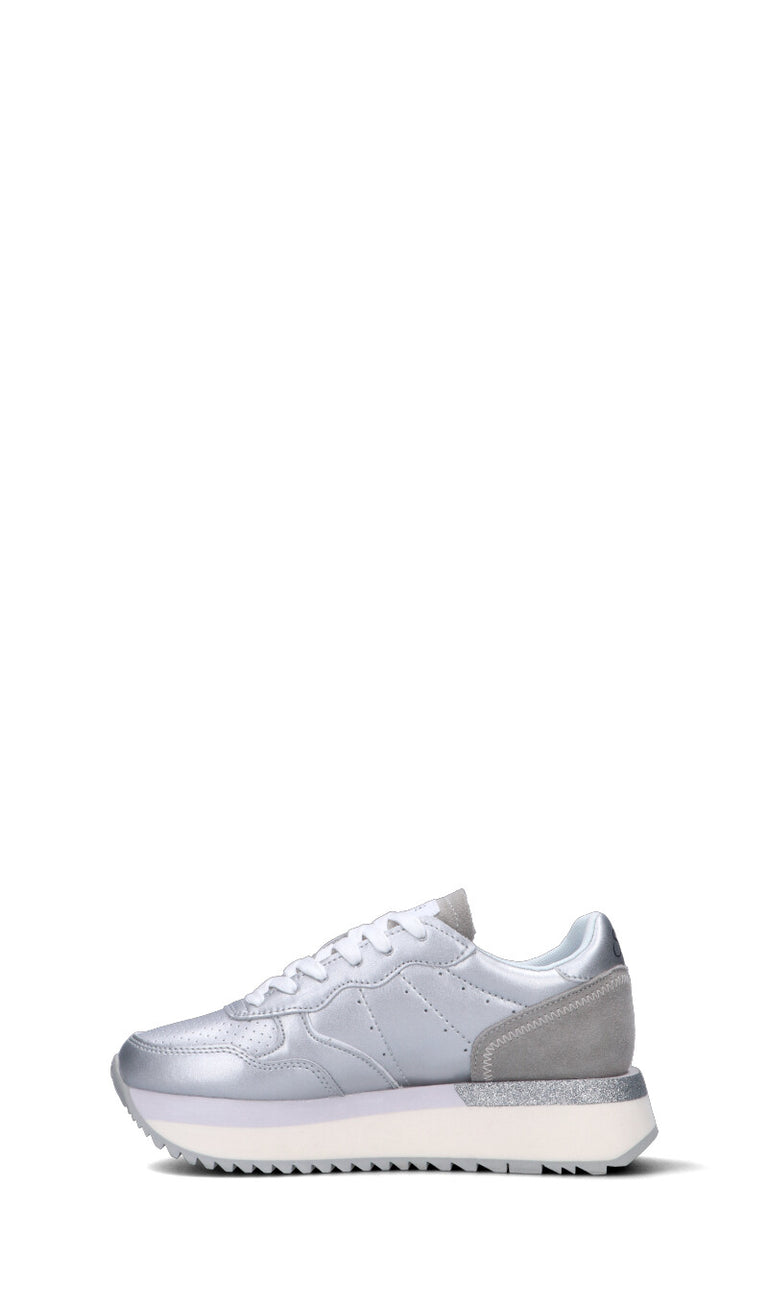 SUN68 Sneaker donna argento