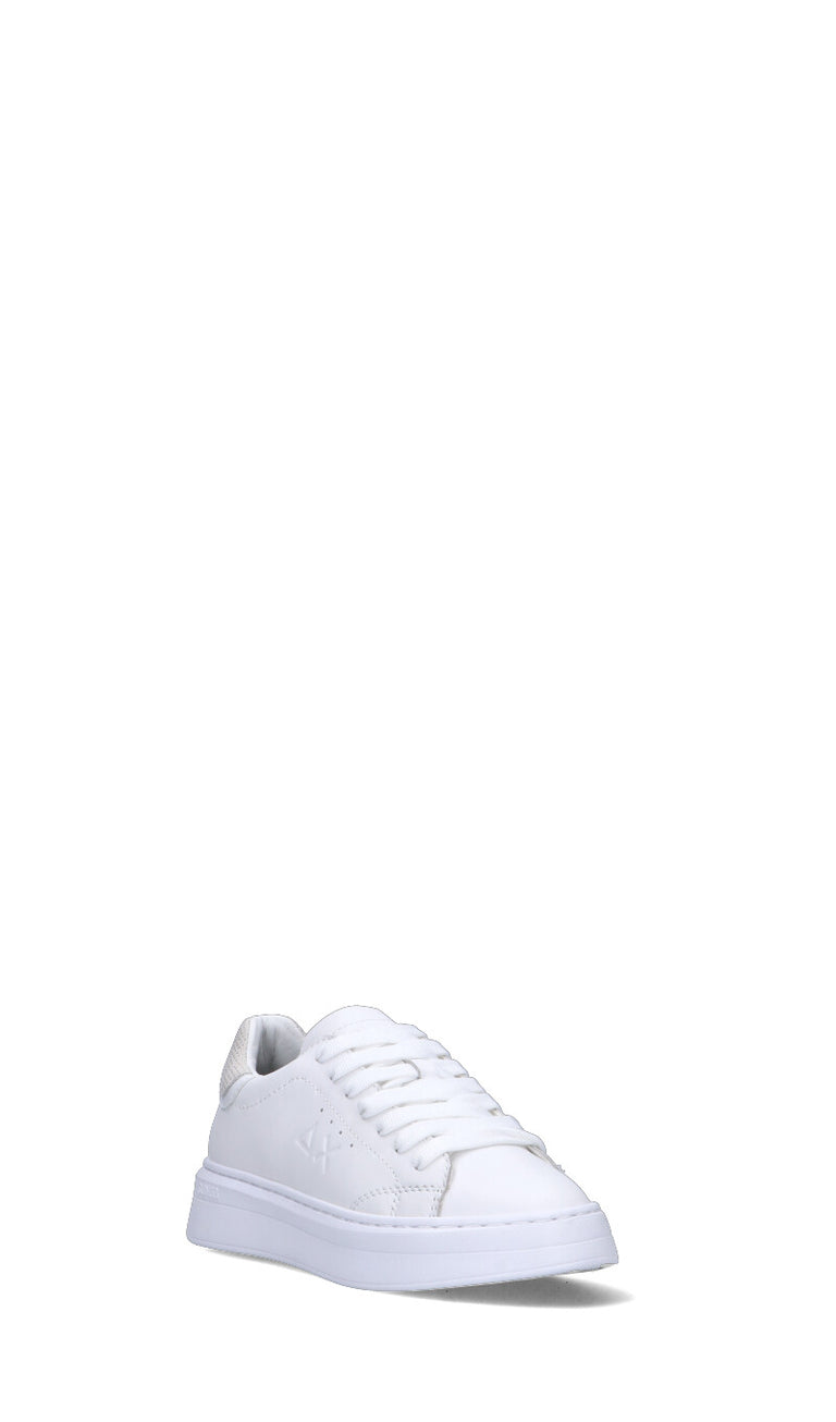 SUN68 Sneaker donna bianca/argento