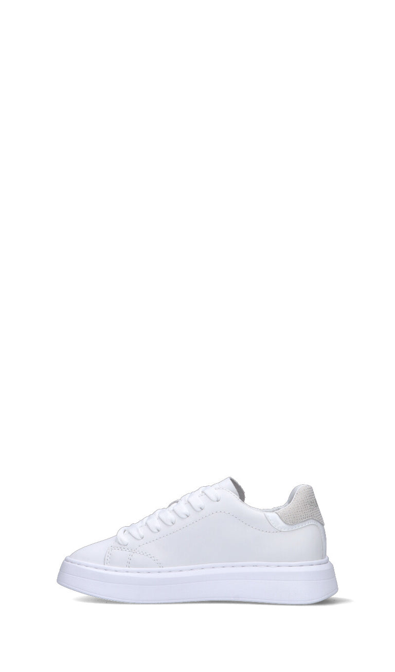 SUN68 Sneaker donna bianca/argento