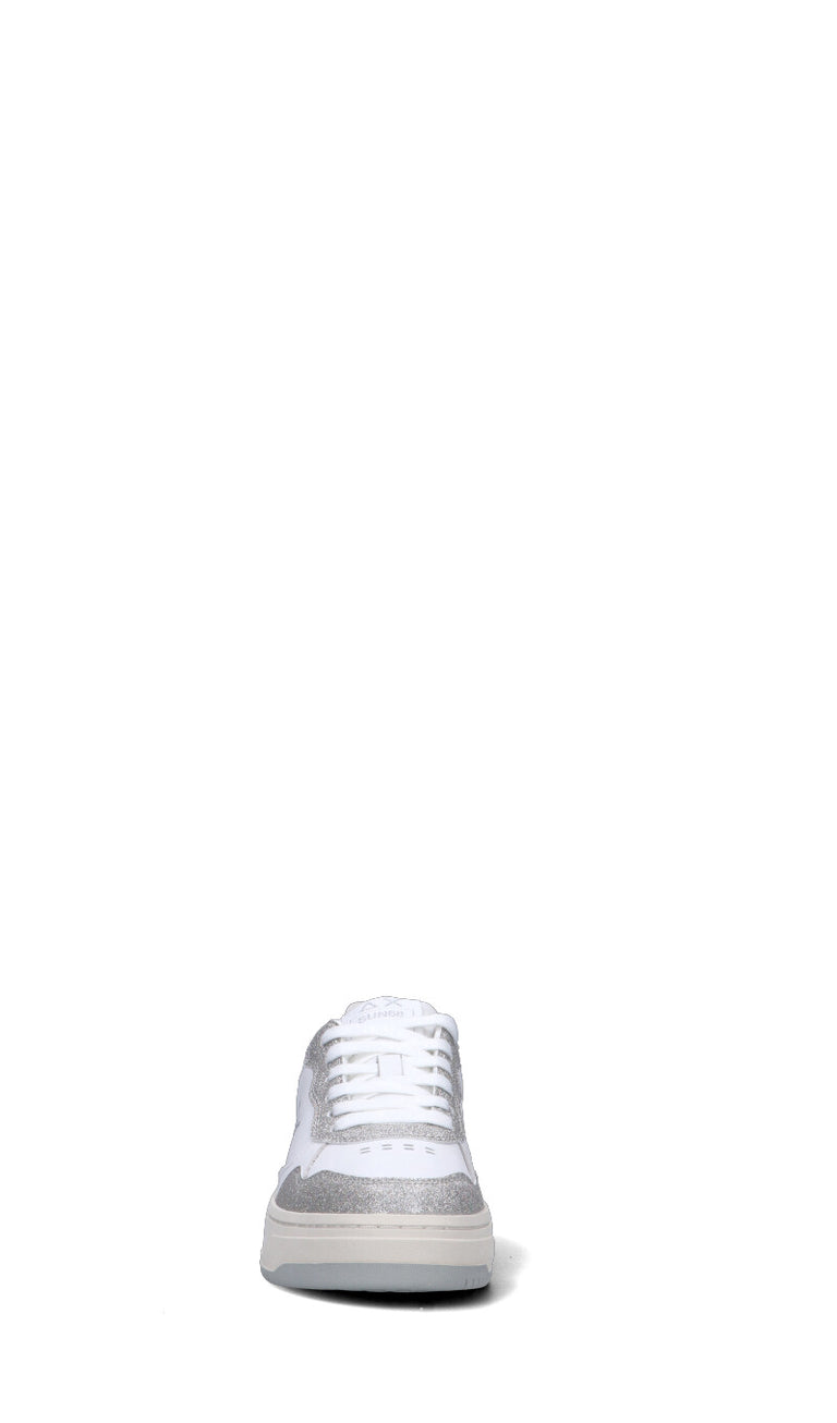 SUN68 Sneaker donna bianca/argento
