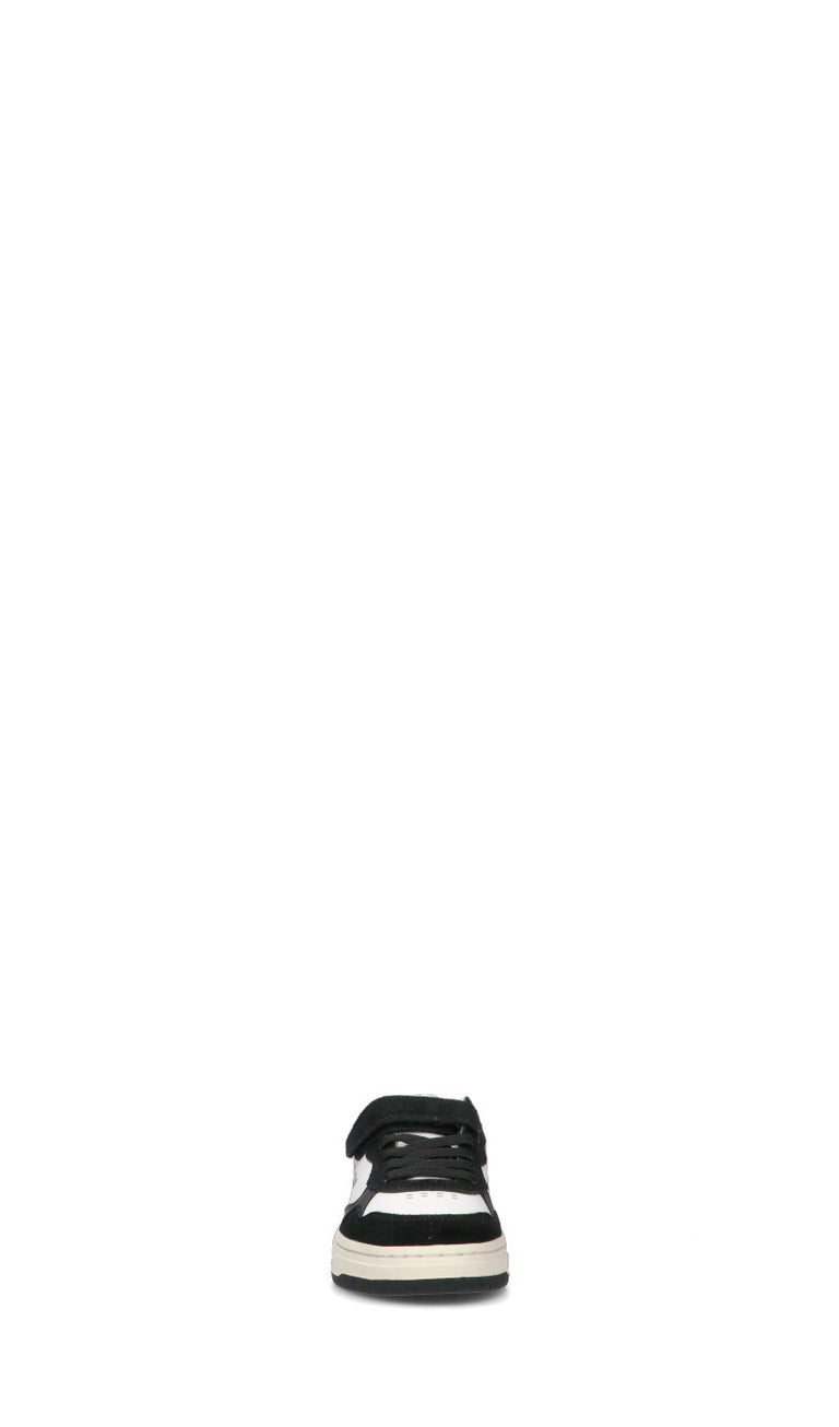SUN 68 Sneaker unisex bimbi bianca/nera