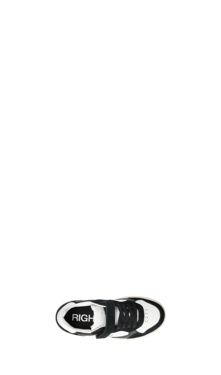 SUN 68 Sneaker unisex bimbi bianca/nera