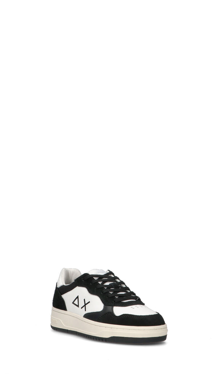 SUN68 Sneaker unisex ragazzi bianca/nera