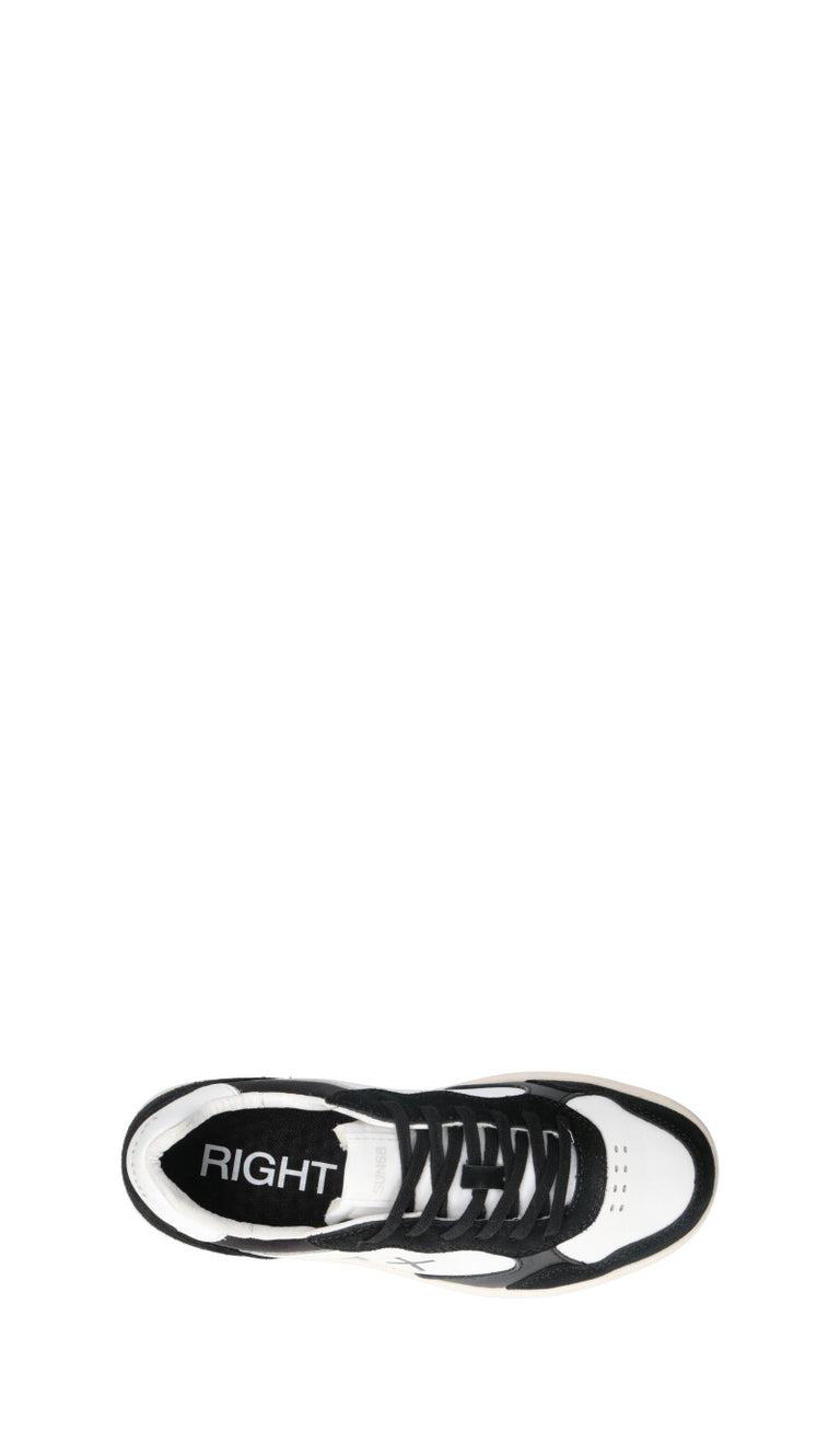 SUN68 Sneaker unisex ragazzi bianca/nera