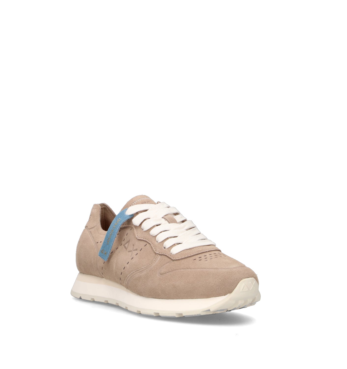 SUN68 Sneaker uomo taupe in suede