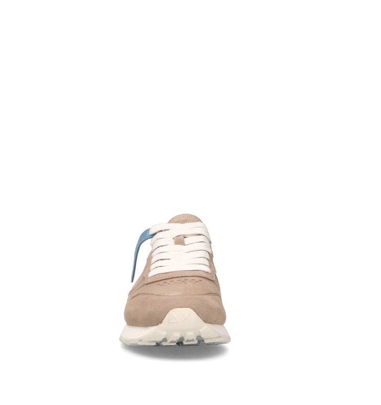 SUN68 Sneaker uomo taupe in suede