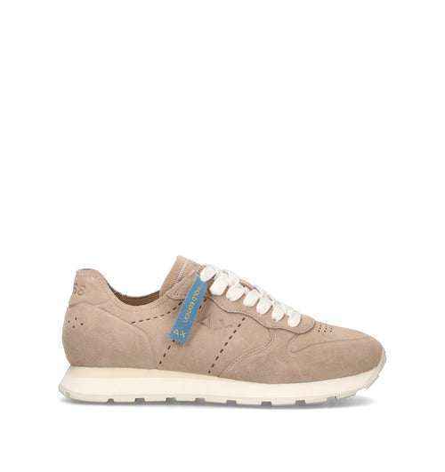 SUN68 Sneaker uomo taupe in suede