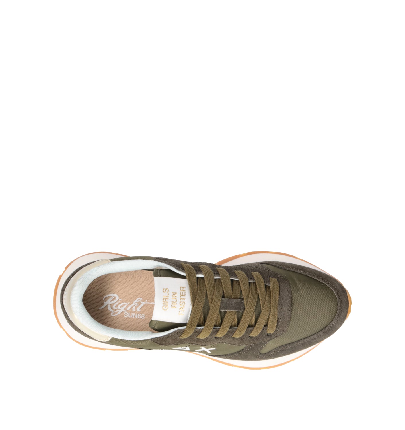 SUN68 Sneaker donna militare