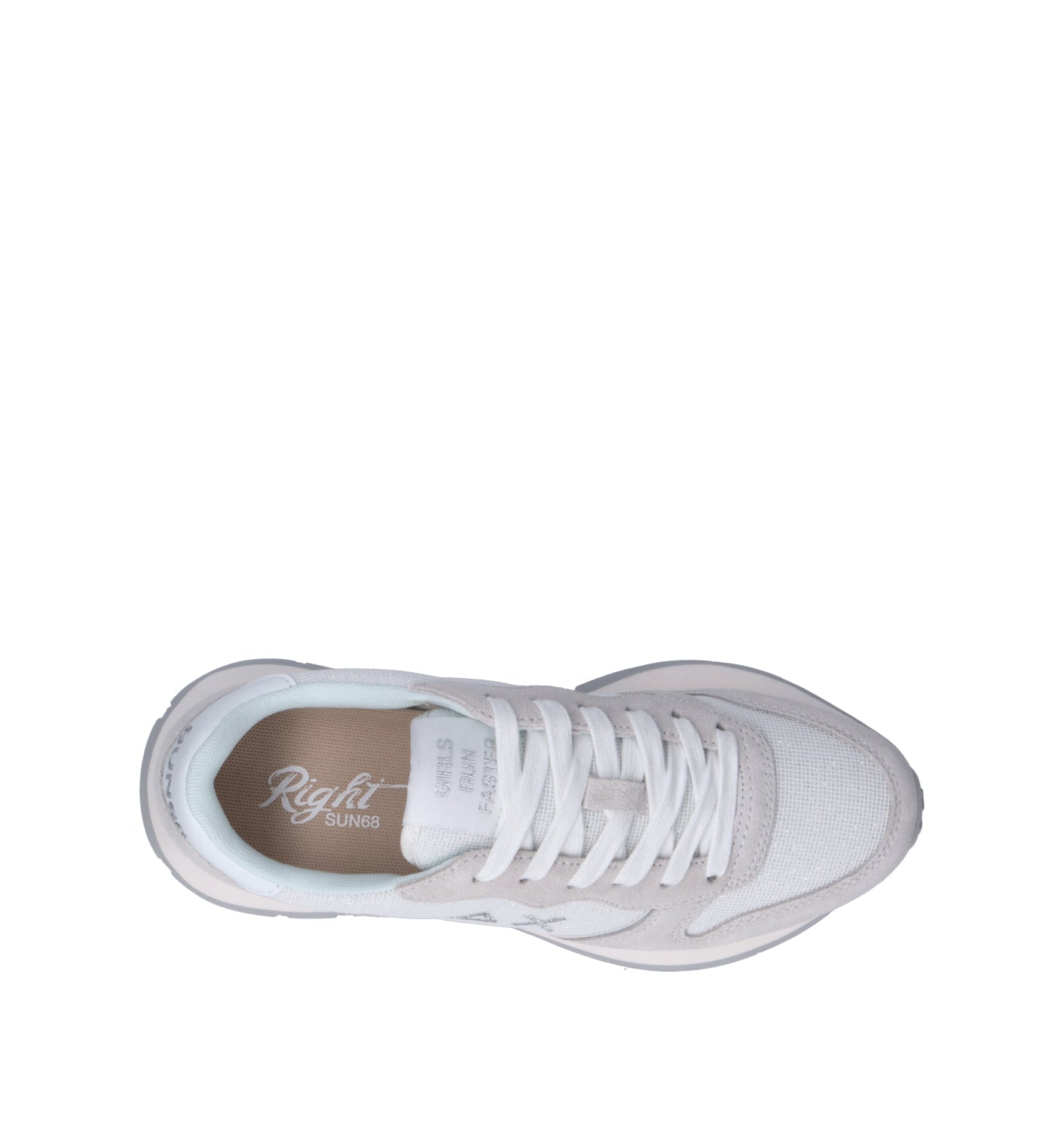 SUN68 Sneaker donna bianca