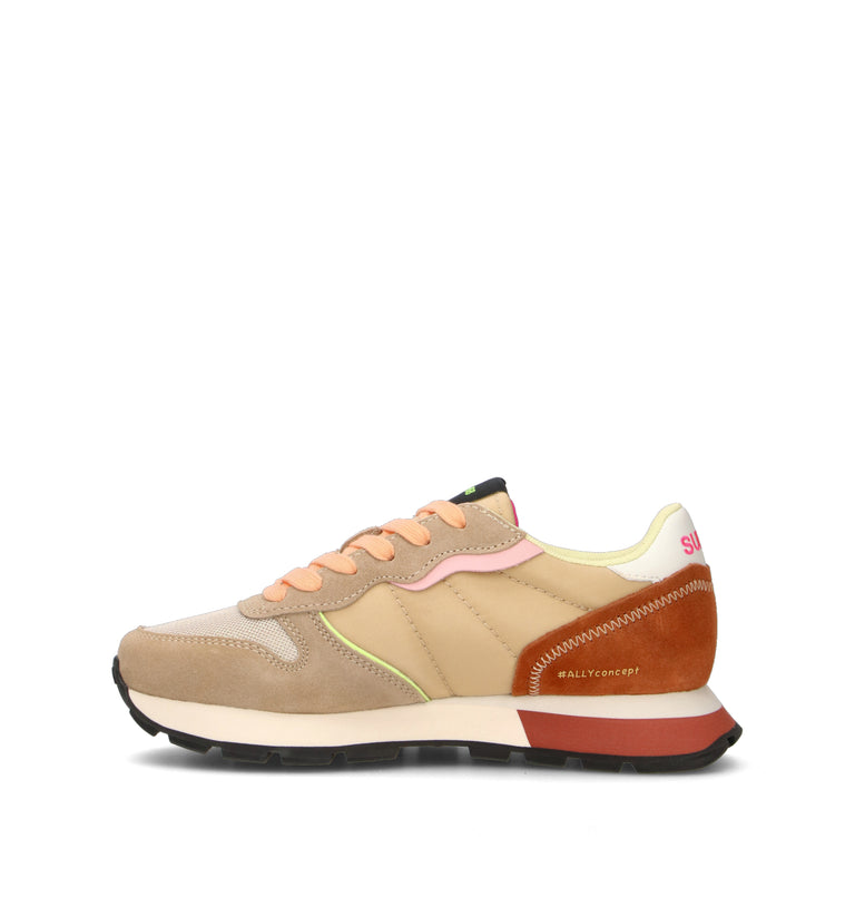 SUN68 Sneaker donna beige