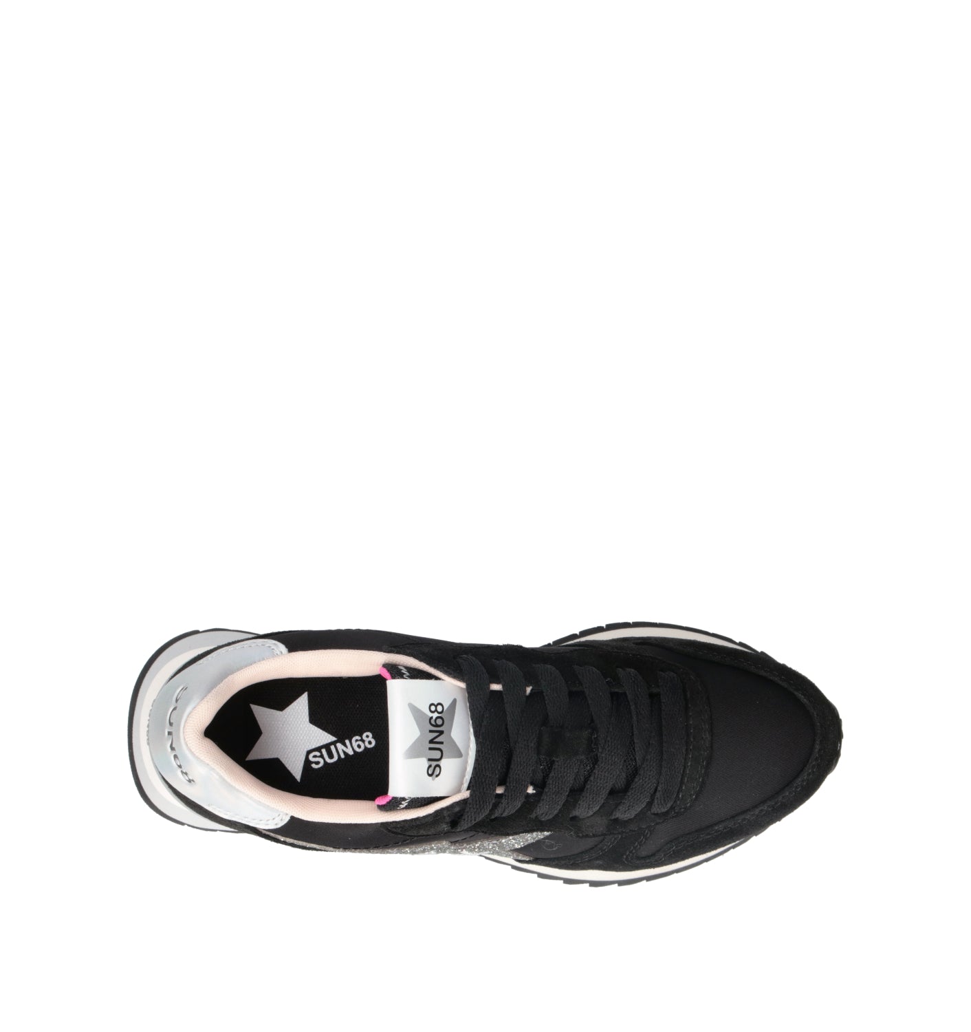 SUN68 Sneaker donna nera