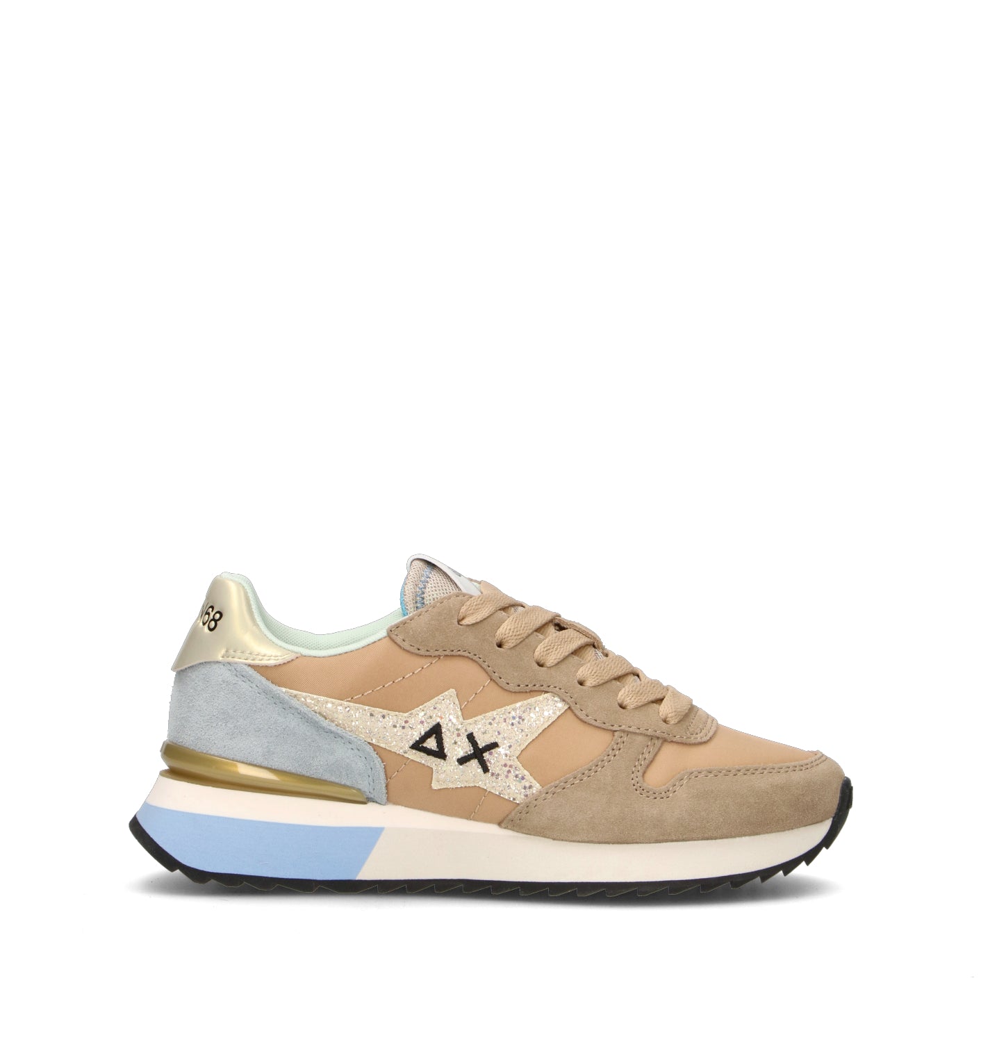 SUN68 Sneaker donna beige