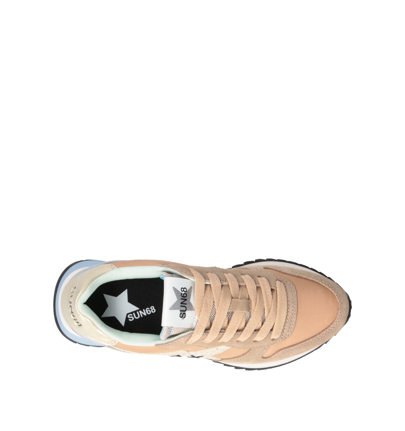 SUN68 Sneaker donna beige