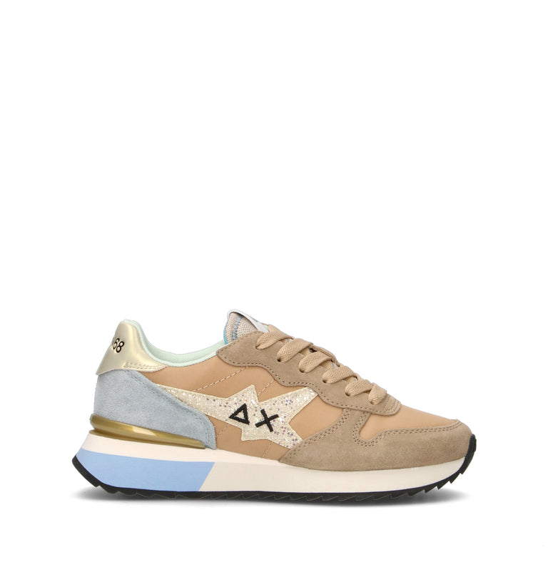SUN68 Sneaker donna beige