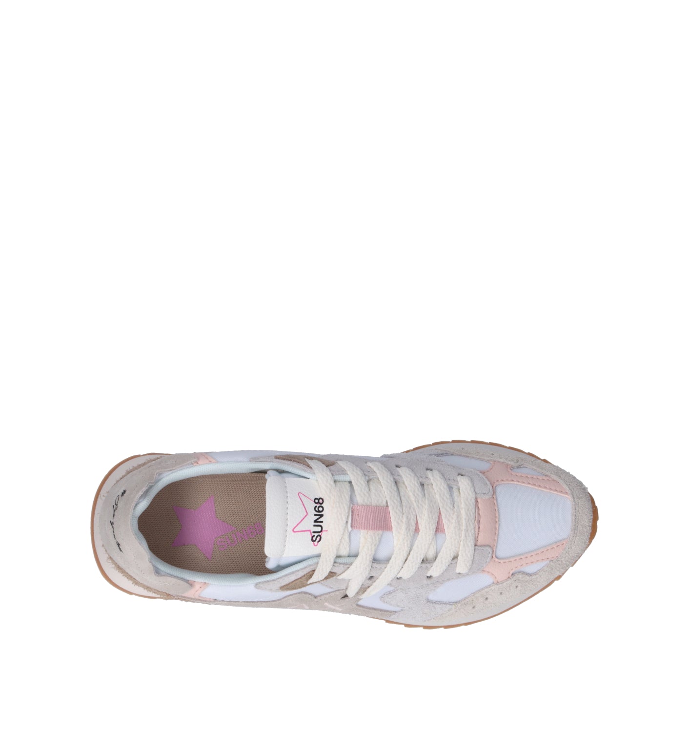 SUN68 Sneaker donna bianca