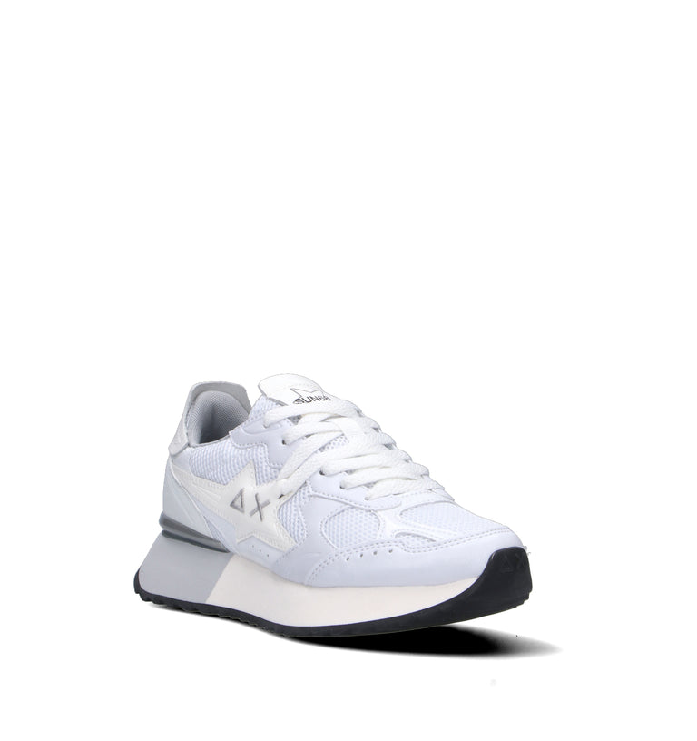 SUN68 Sneaker donna bianca