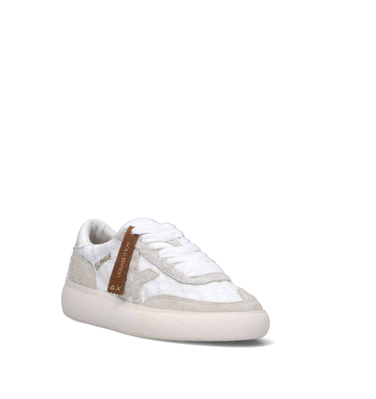 SUN68 Sneaker donna bianca
