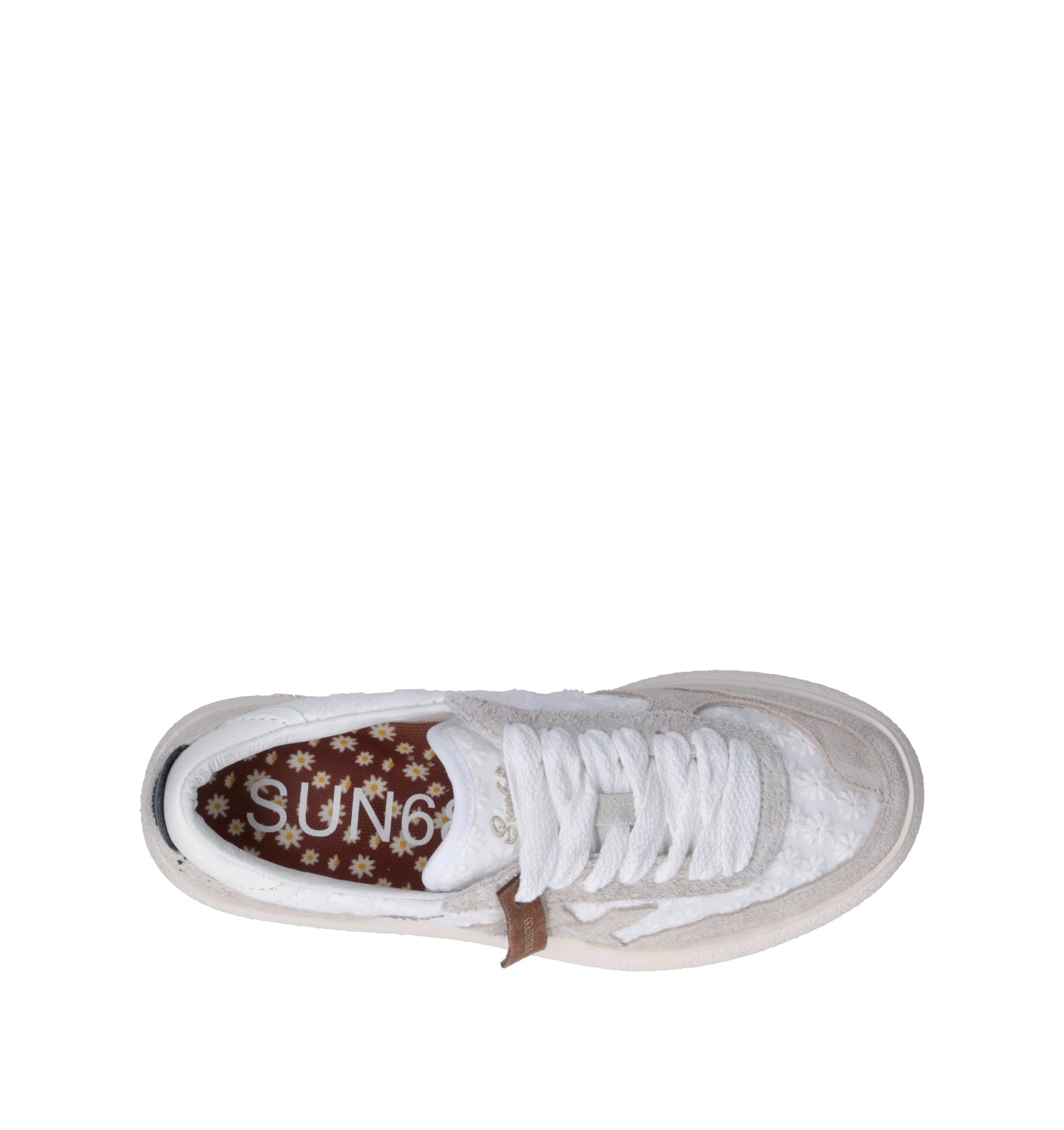 SUN68 Sneaker donna bianca