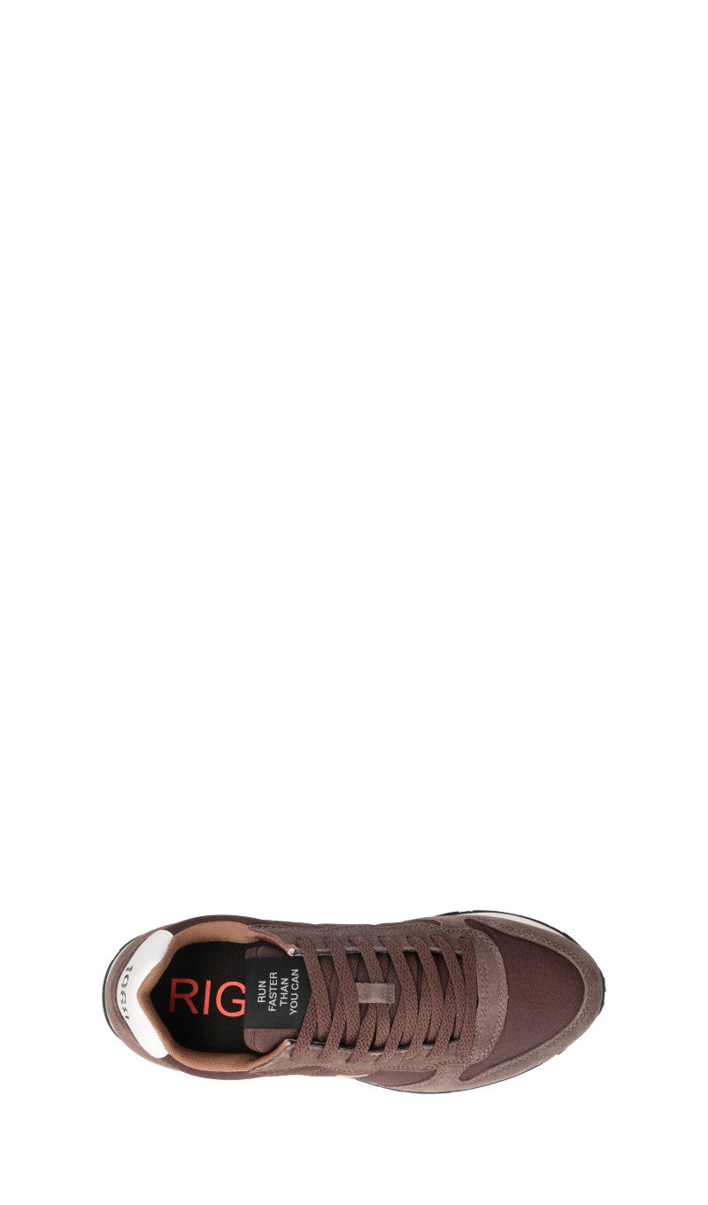 SUN68 Sneaker uomo marrone in suede