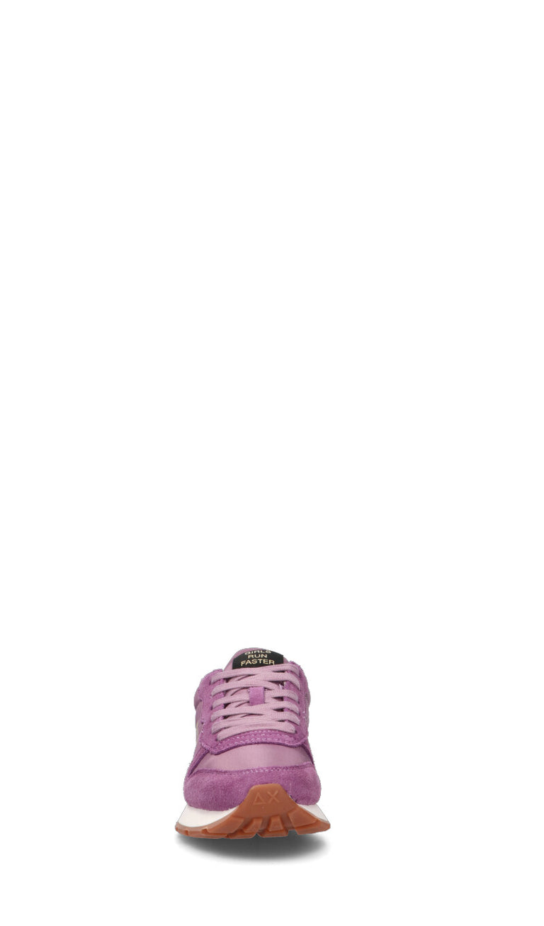 SUN68 Sneaker donna viola in suede