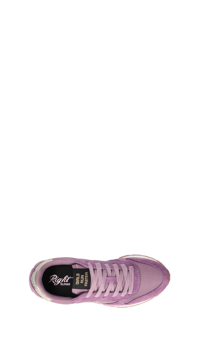 SUN68 Sneaker donna viola in suede