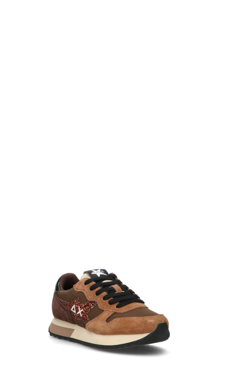SUN68 Sneaker donna marrone in suede
