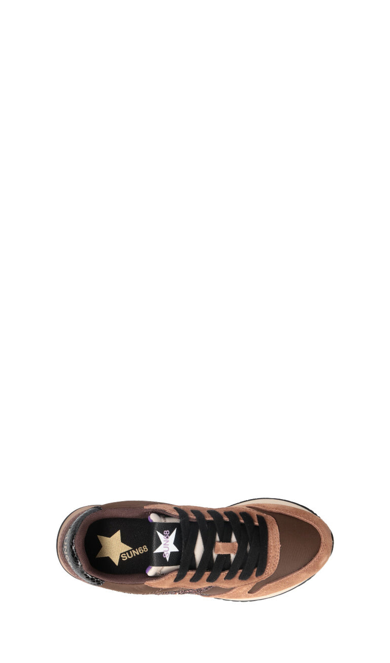 SUN68 Sneaker donna marrone in suede