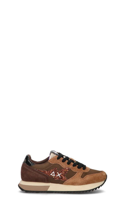 SUN68 Sneaker donna marrone in suede