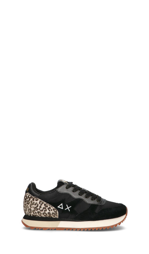SUN68 Sneaker donna nera/maculata