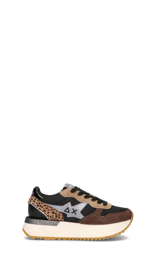 SUN68 Sneaker donna multicolor in suede