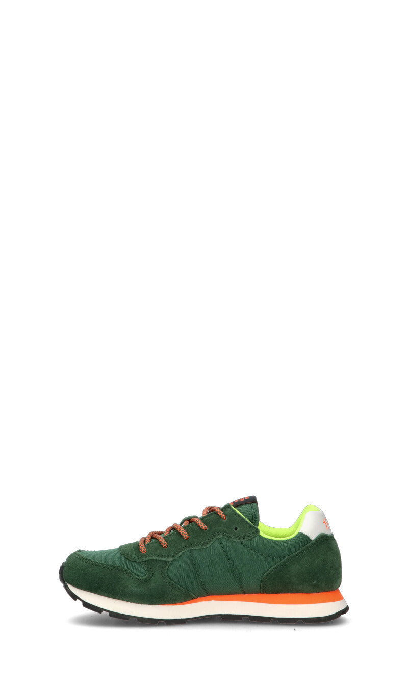 SUN68 Sneaker ragazzo/a verde in suede