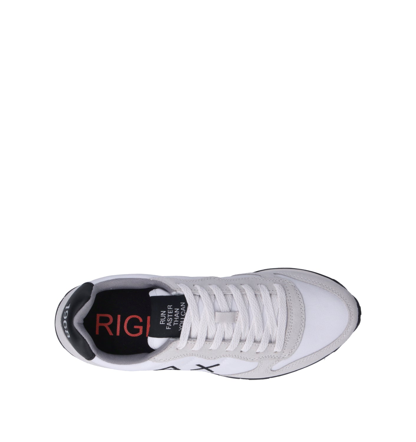 SUN68 Sneaker uomo bianca/blu