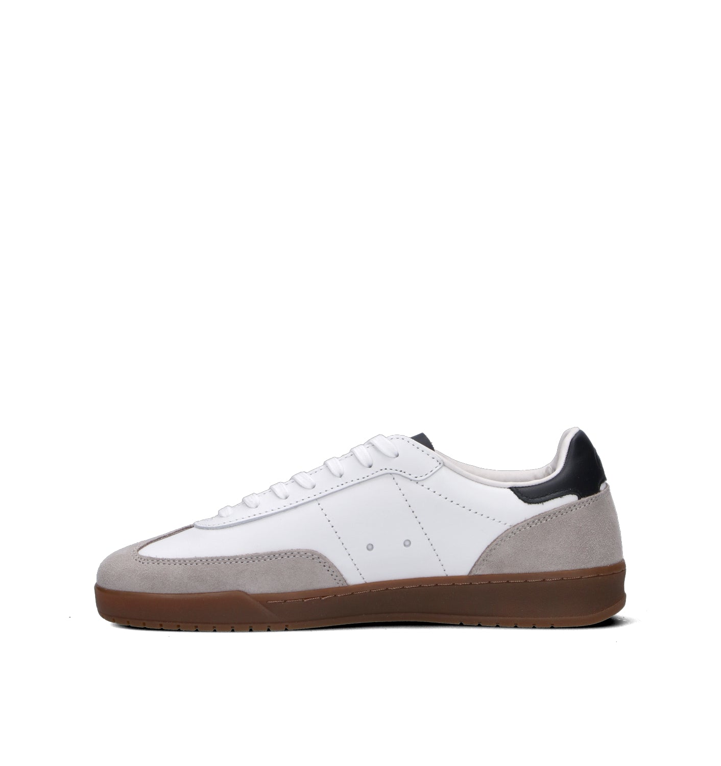 SUN68 Sneaker uomo bianca in pelle