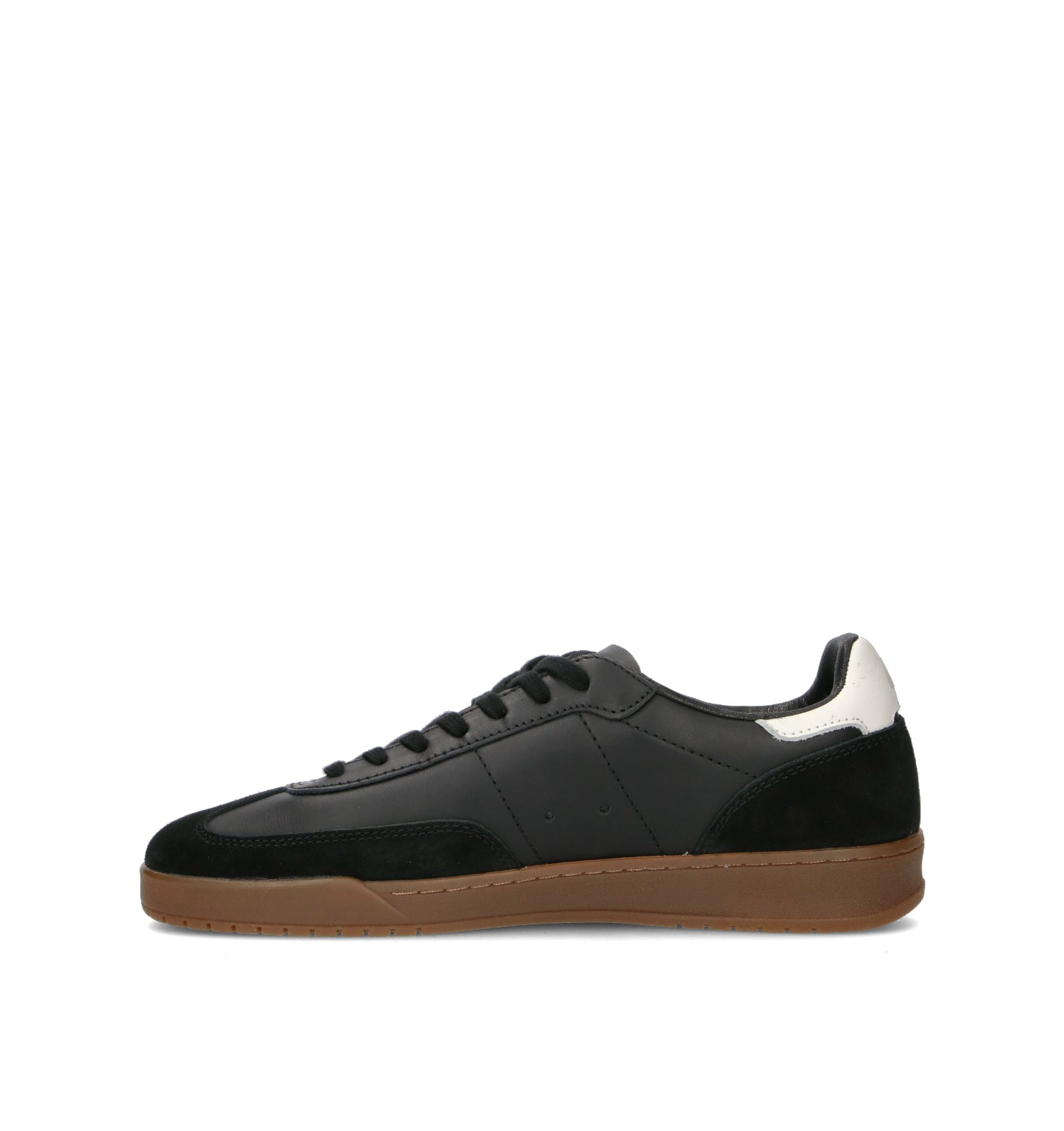 SUN68 Sneaker uomo nera in pelle